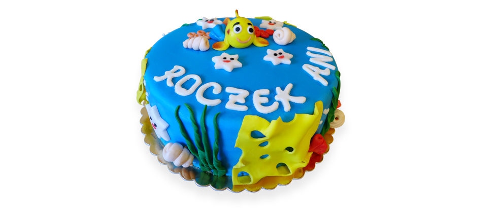 tort rybka dla dzieci
