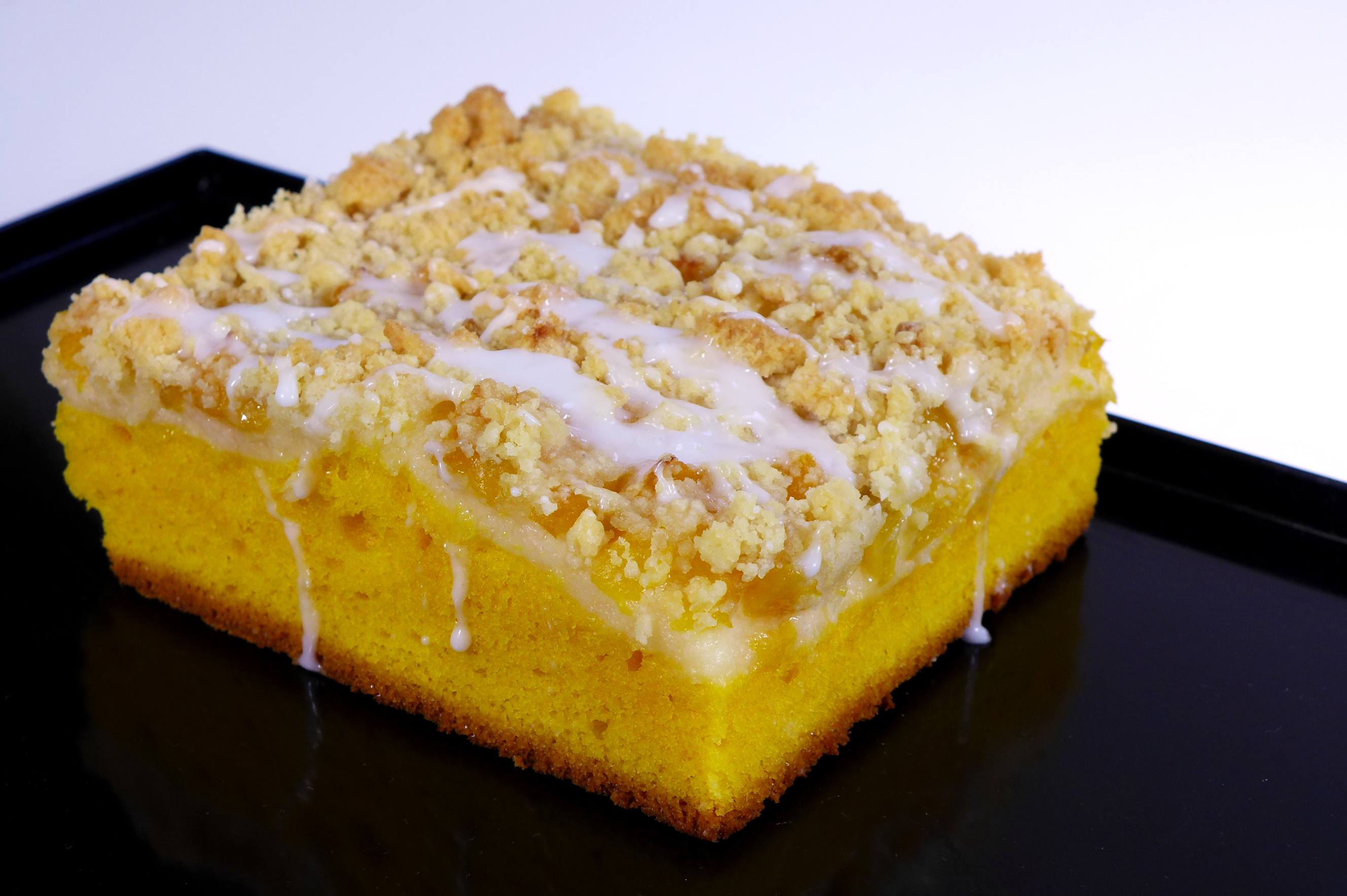 ciasto mango brzoskwinia