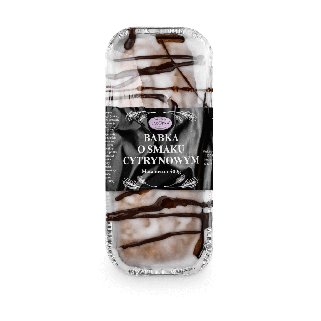 babka o smaku cytrynowym