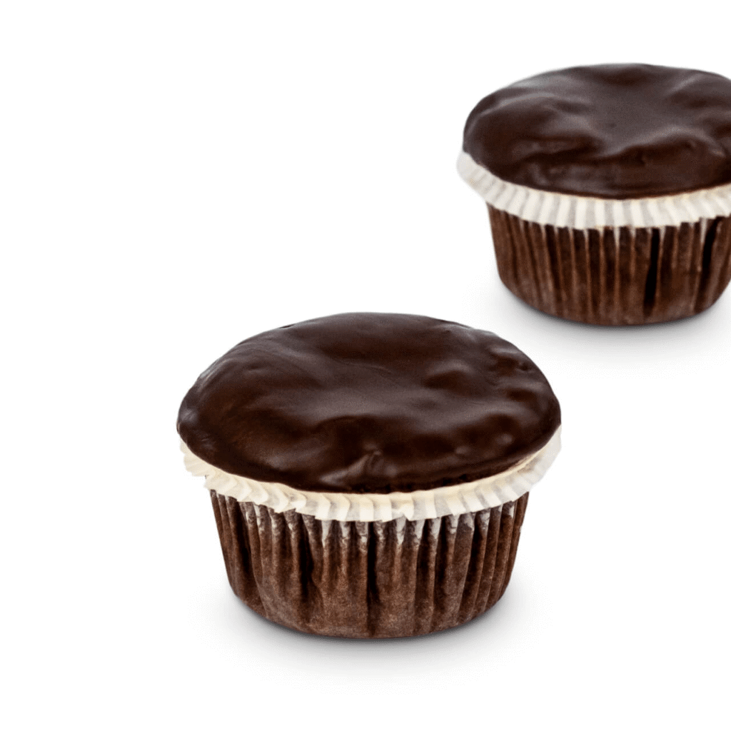 muffin czekoladowy z wisniami